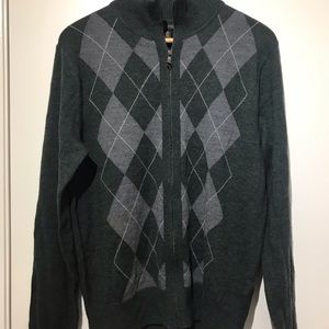 Banana Republic Argyle Wool Sweater